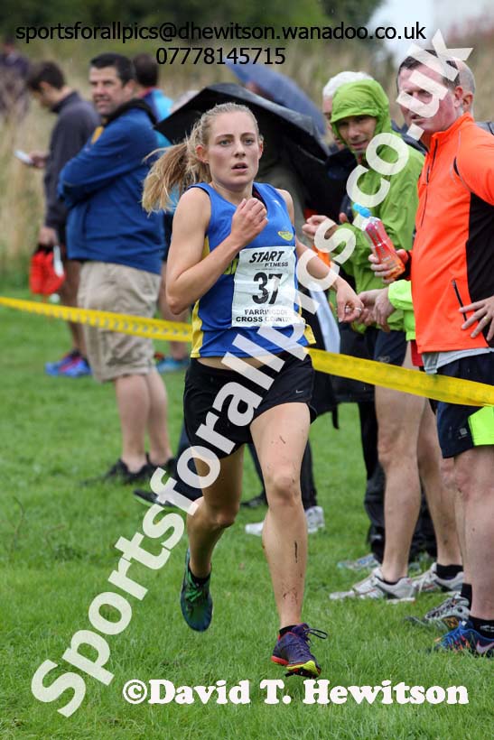 Senior women, Sunderland Harriers Open Cross Counry, Farringdon Park, Sunderland. Photo: David T. Hewitson/Sports for All Pics